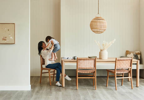 Flooring for a healthy home